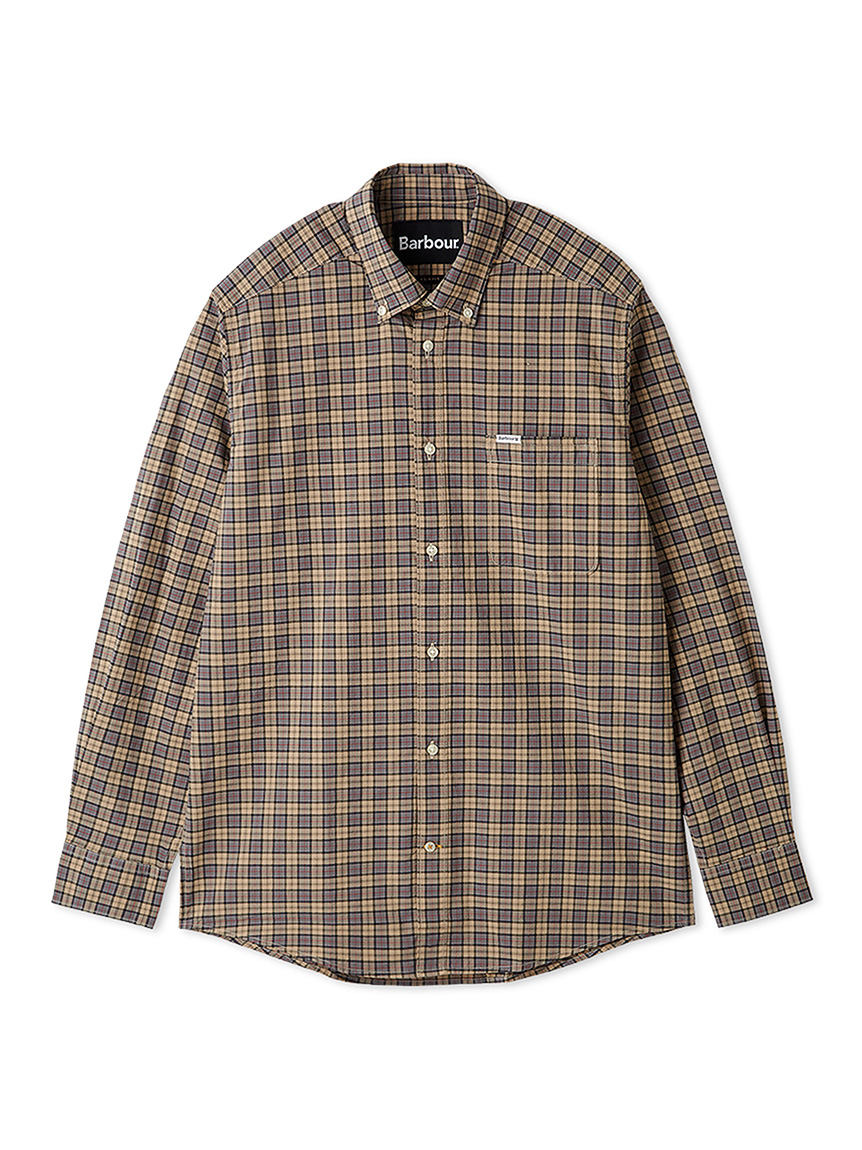 Lomond タータン チェック ボタンダウン シャツ｜シャツ｜トップス