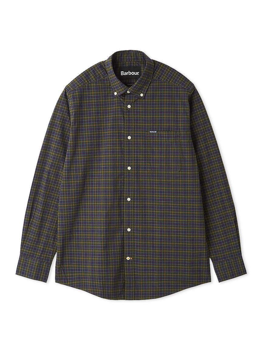 Lomond タータン チェック ボタンダウン シャツ｜シャツ｜トップス