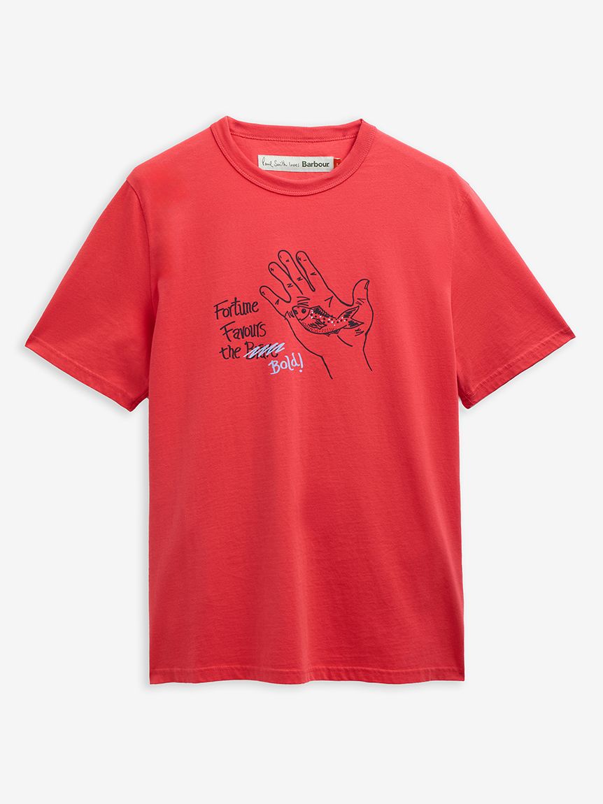 Barbour × Paul Smith》FortuneグラフィックTシャツ｜Tシャツ