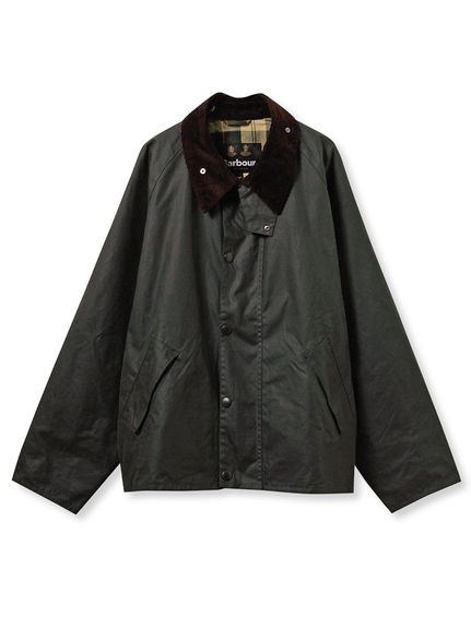 Barbour トランスポート ワックス ショート ジャケット 36 TRANSPORT / トランスポート】ワックス ジャケット オーバーサイズ