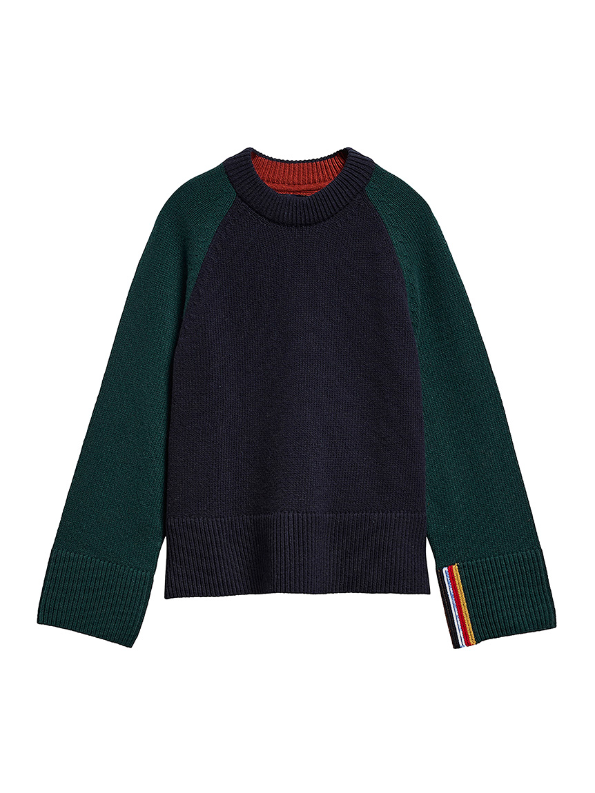 Barbour × Paul Smith》Tynesideクルーネックニット（レディース