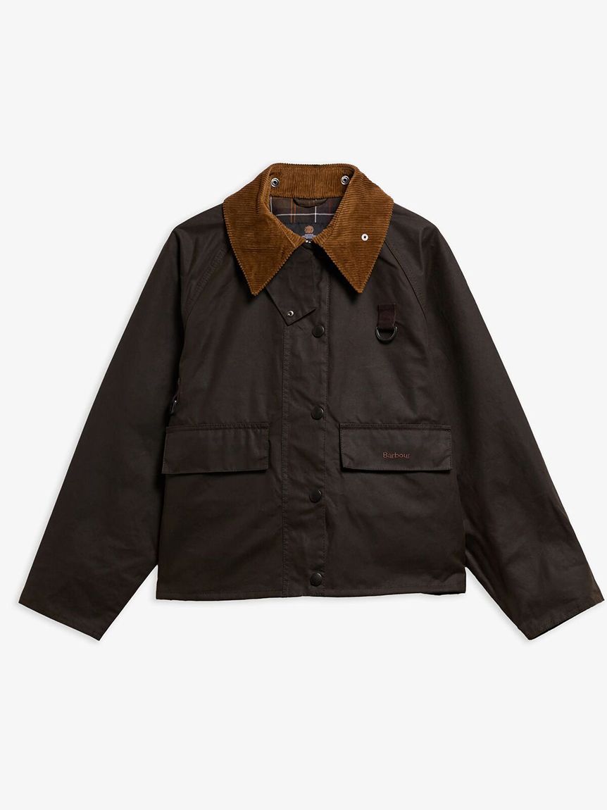 マ*ド様 Barbour【SPEY / スペイ】ワックス ショート ジャケット SPEY / スペイ】ワックス ショート ジャケット（レディース