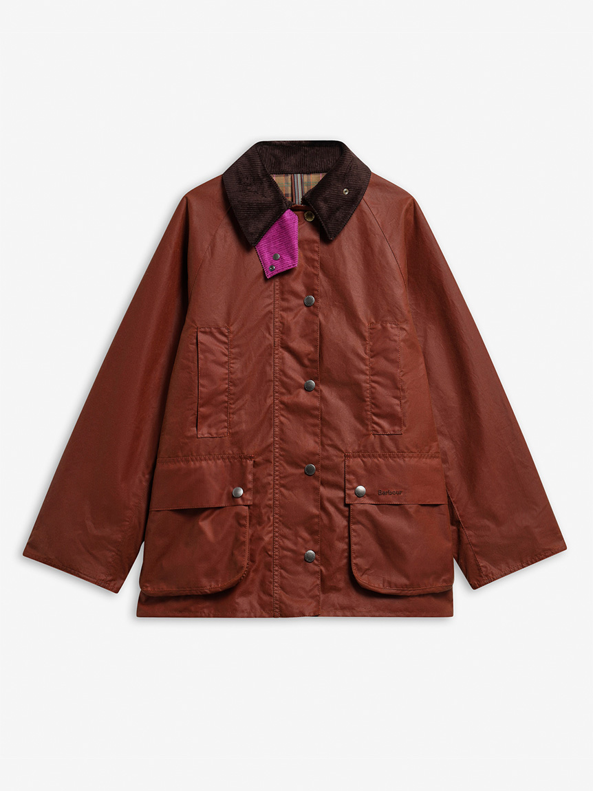 バブアー　ブリストル　ワックスジャケット　3クラウン　チェック　コーデュロイ Barbour × Paul Smith》【BEAUFORT / ビューフォート】ワックス