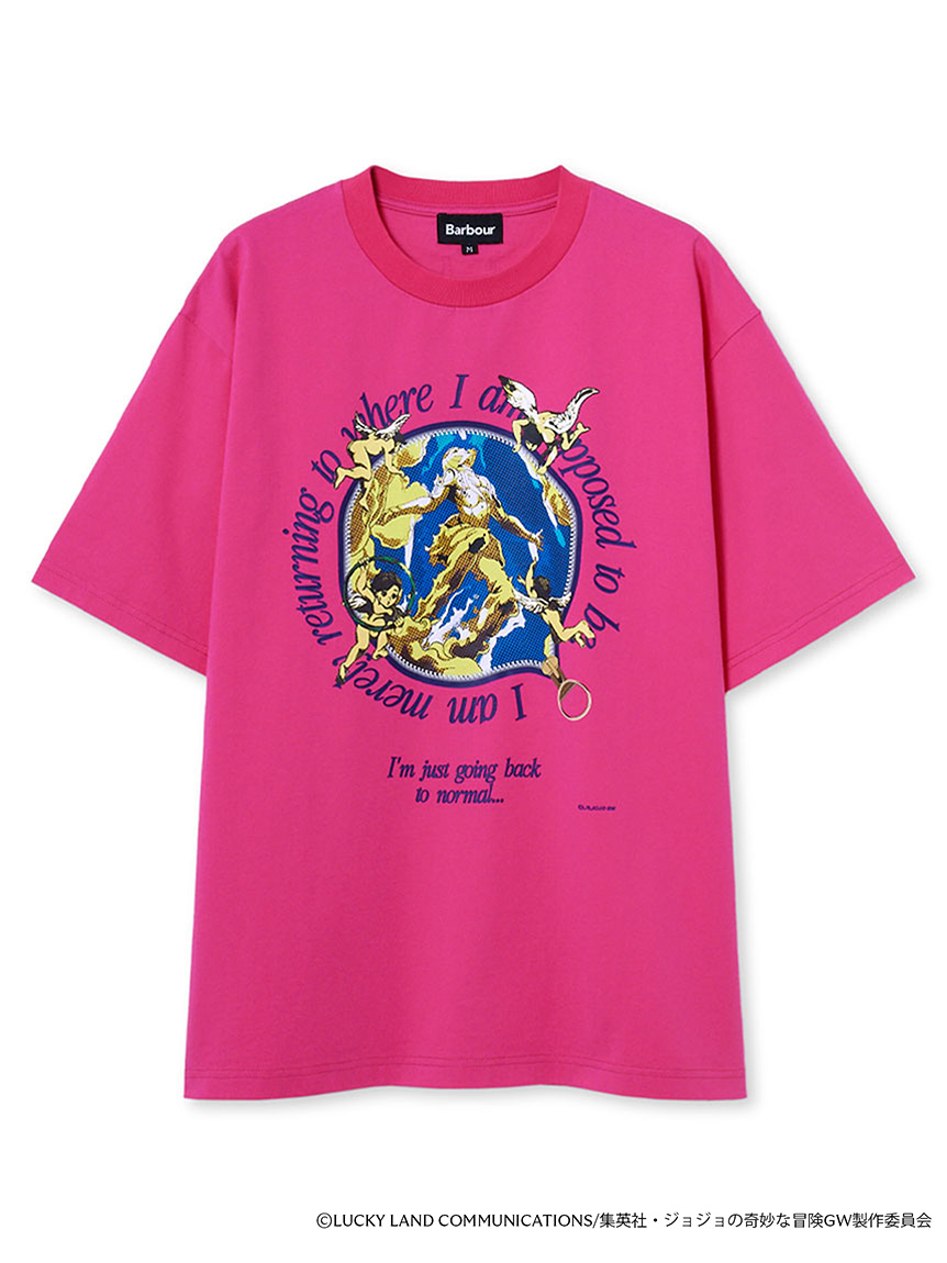 Barbour アニメ「ジョジョの奇妙な冒険 黄金の風」グラフィックTシャツ