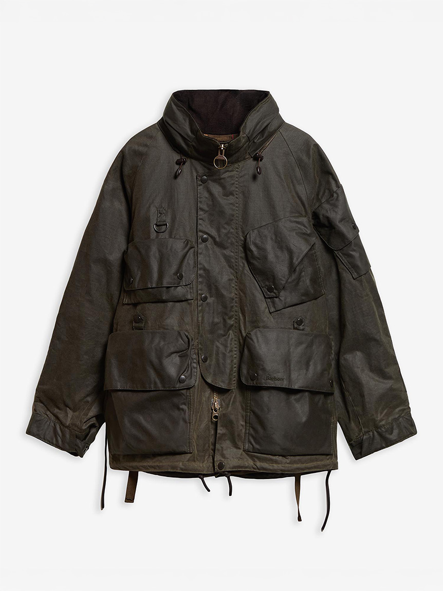 Barbour × norbit》リップストップ ワックスジャケット｜ワックス