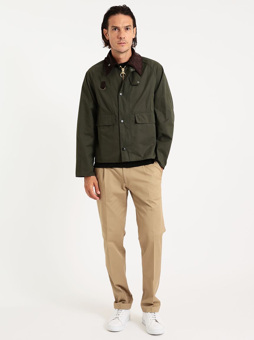 SPEY / スペイ】ピーチドコットンブルゾン(JACKETS&COAT)｜Barbour