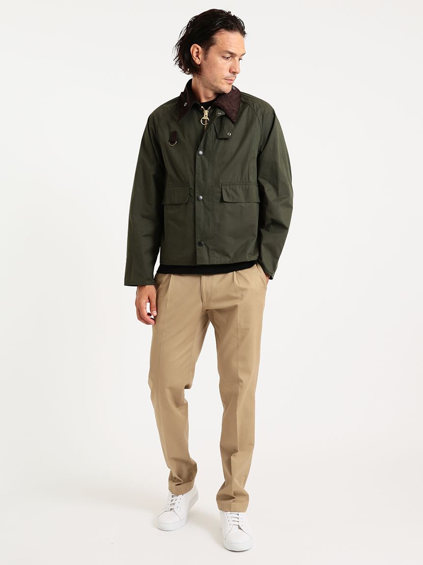 SPEY / スペイ】ピーチドコットンブルゾン(JACKETS&COAT)｜Barbour