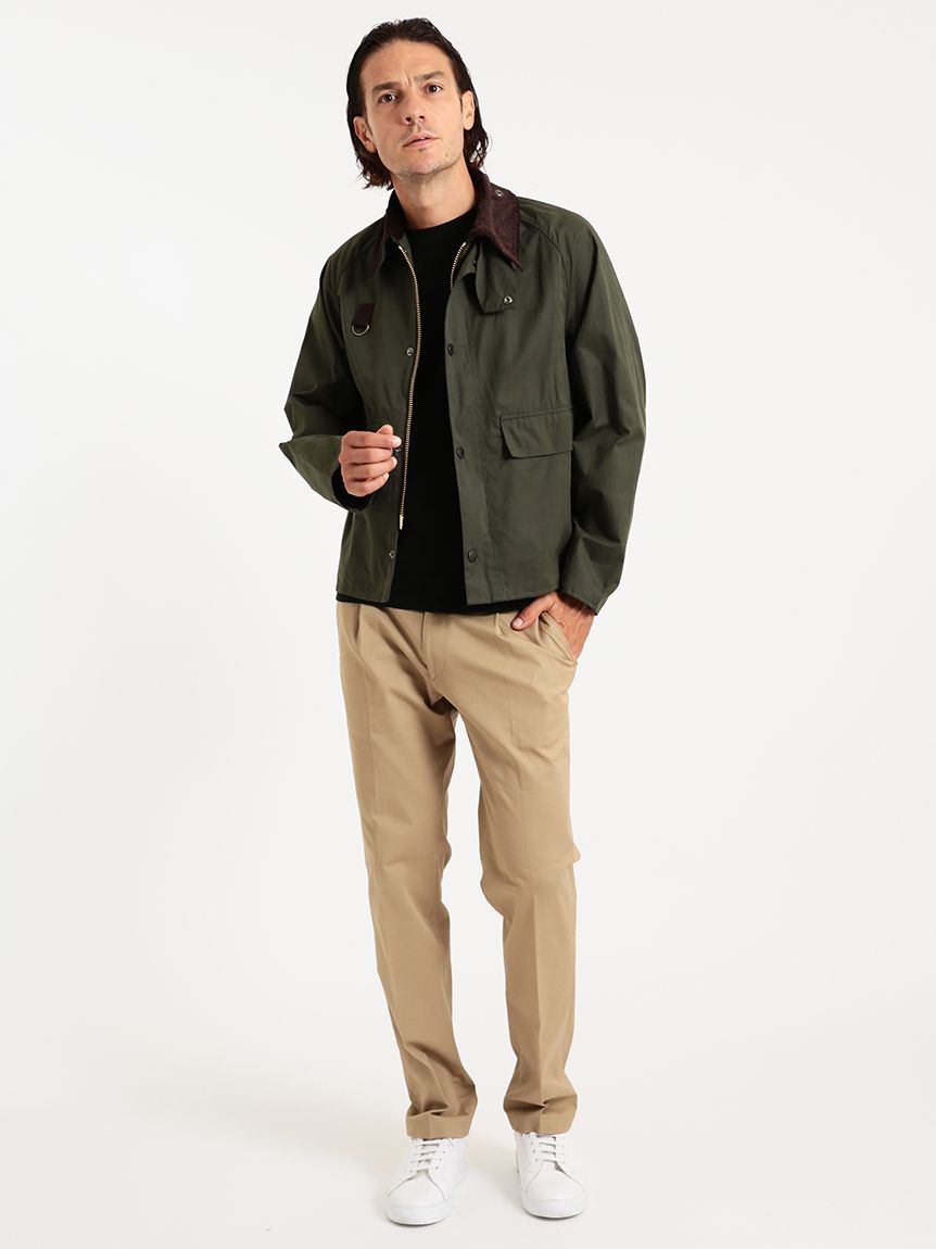 SPEY / スペイ】ピーチドコットンブルゾン(JACKETS&COAT)｜Barbour