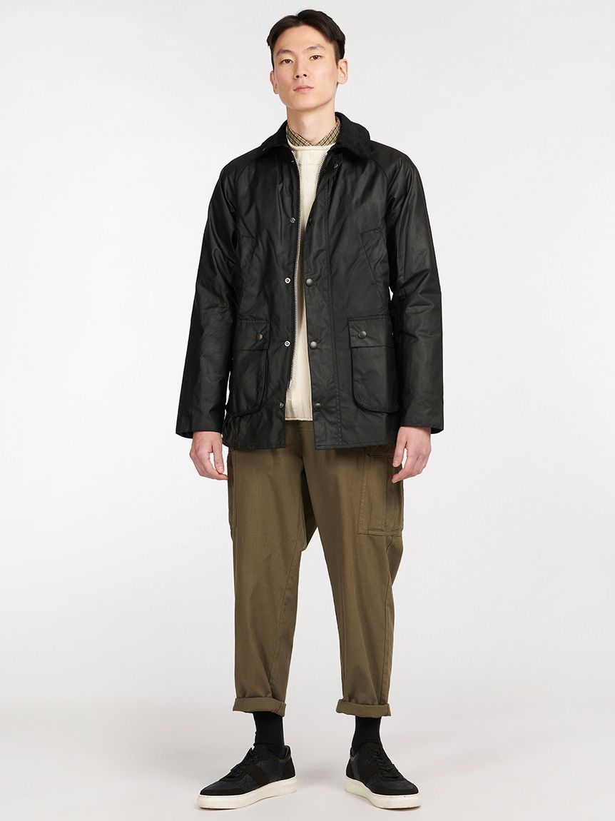 Barbour【BEDALE / ビデイル】ワックス コットン ブルゾン36+select ...