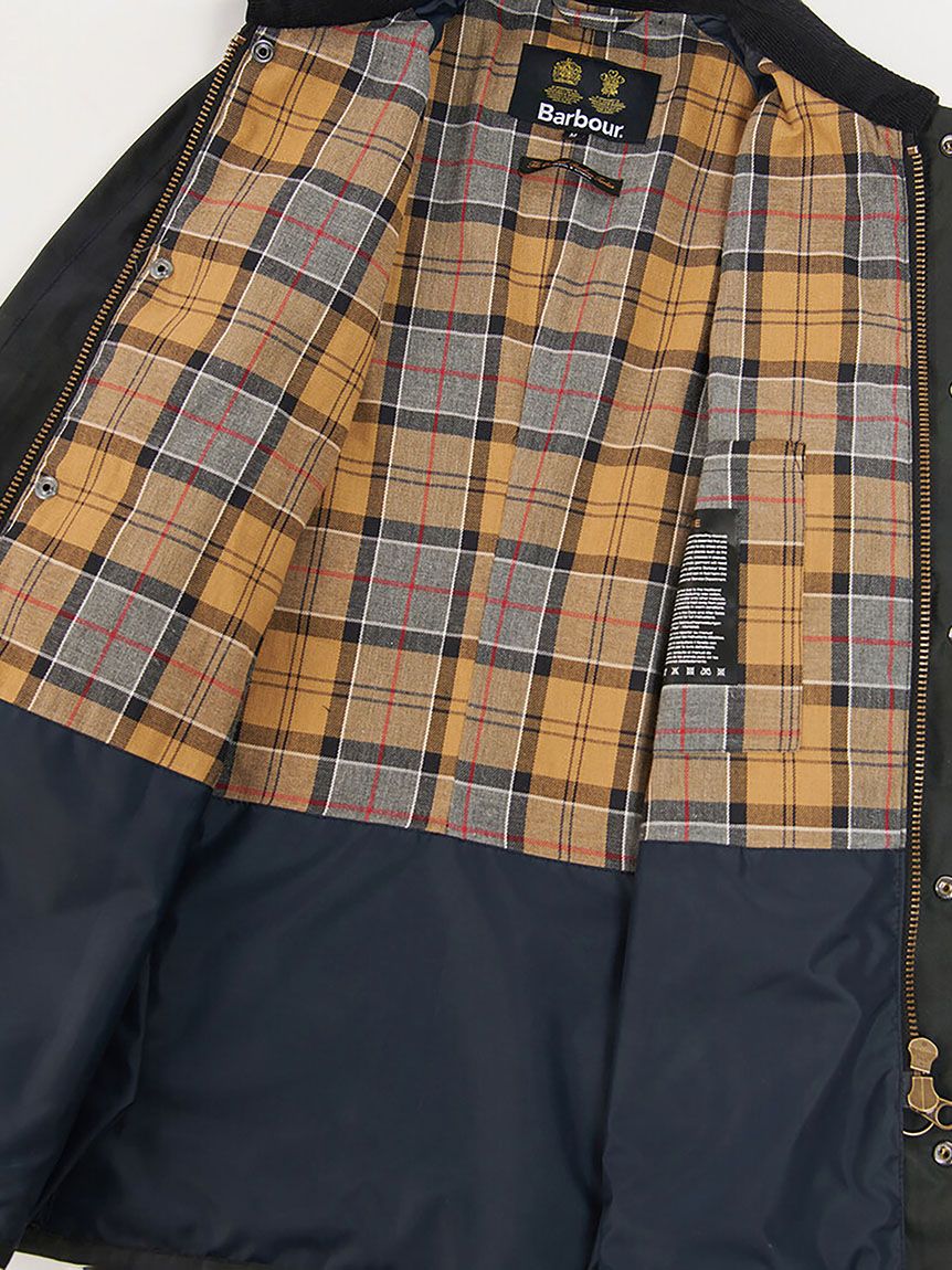 スリムASHBYブラックウォッチワックス(JACKETS&COAT)｜Barbour