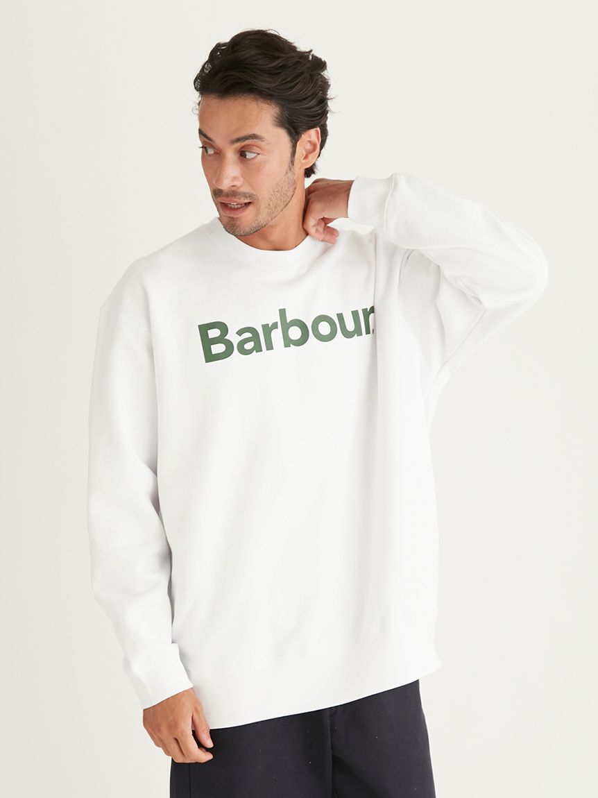 クルーネックロゴスウェット(TOPS)｜Barbour（バブアー）の通販サイト