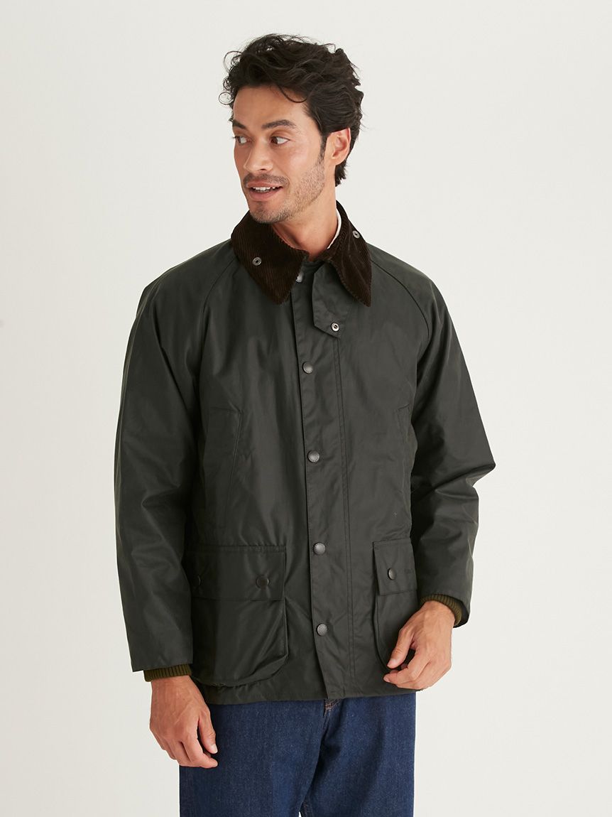 PigMAM0516BARBOUR BEDALE  ワックス コットン ブルゾン　タグ付き　38