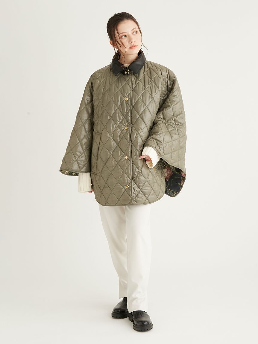 Barbour x House of Hackney》 Tolsford キルティング ケープ