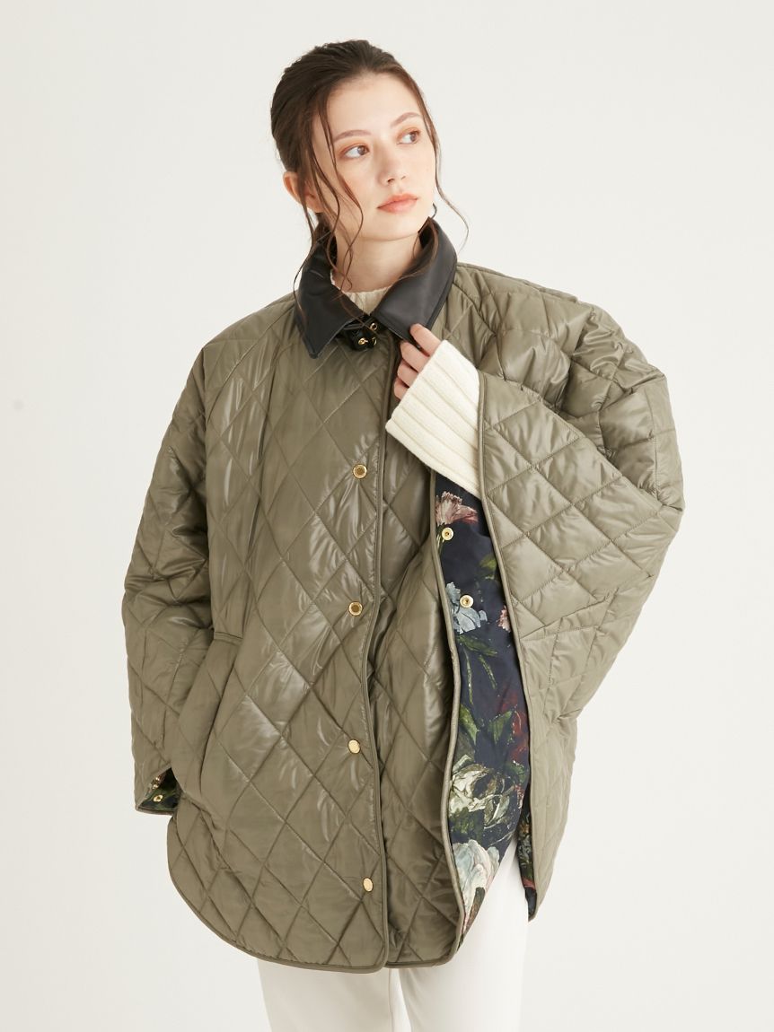 Barbour x House of Hackney》 Tolsford キルティング ケープ