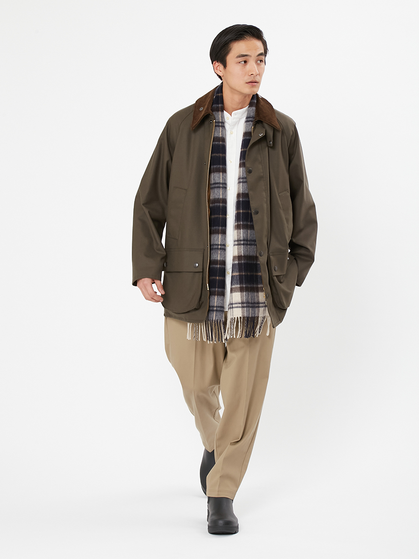 長谷川昭雄美品 バブアーBarbour ビデイル BEDALE 38 REG 2022FW