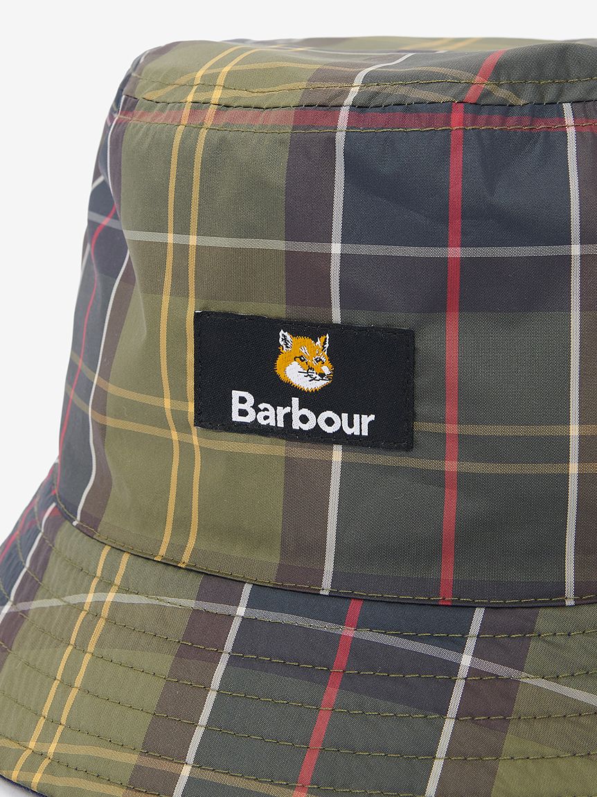 Barbour × Maison Kitsuné》リバーシブル バケットハット(ACCESSORIES 