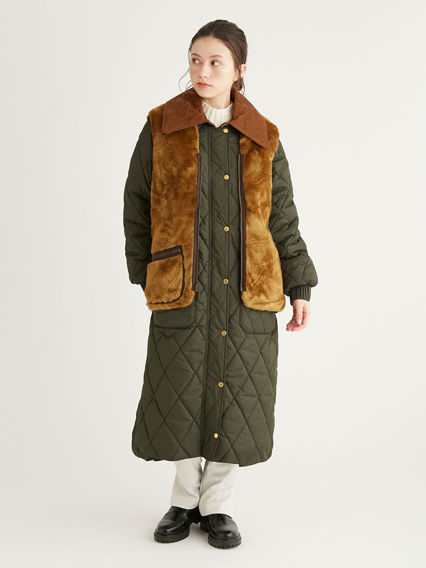 フロントジップ ファー ライナー ベスト（レギュラーフィット）(JACKETSu0026COAT)｜Barbour（バブアー）の通販サイト 【公式】