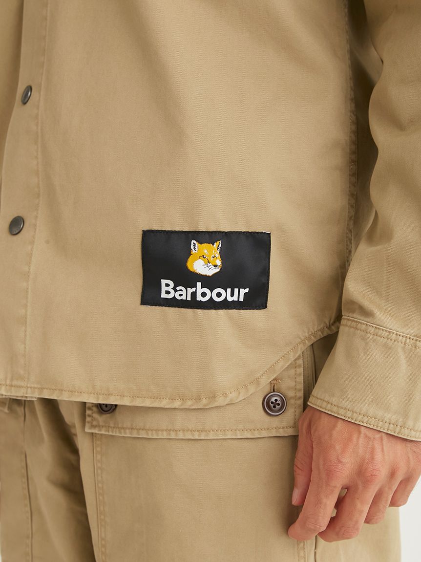 Barbour × Maison Kitsuné》ミリタリーデザイン オーバー シャツ(TOPS