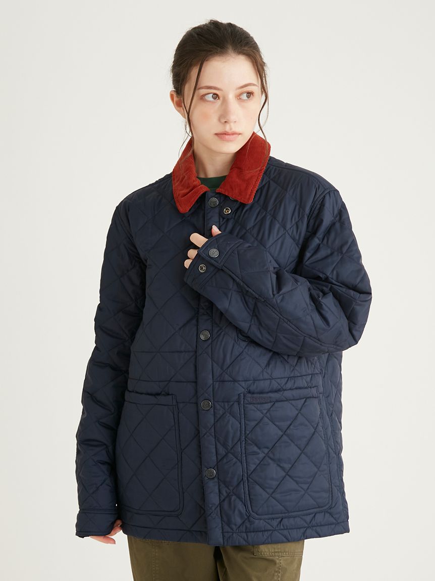 Barbour × Maison Kitsuné》Kenning キルティング ブルゾン 