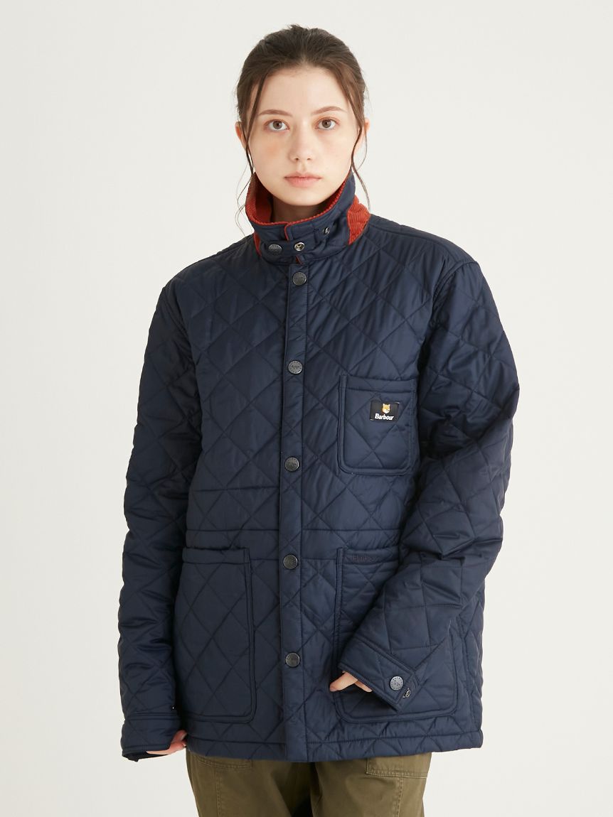 Barbour × Maison Kitsuné》Kenning キルティング ブルゾン