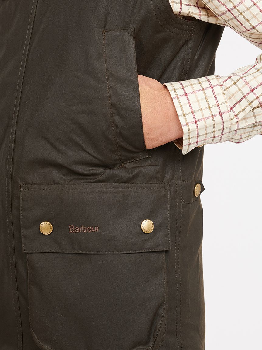 Westmorland ワックス コットン ベスト(JACKETS&COAT)｜Barbour