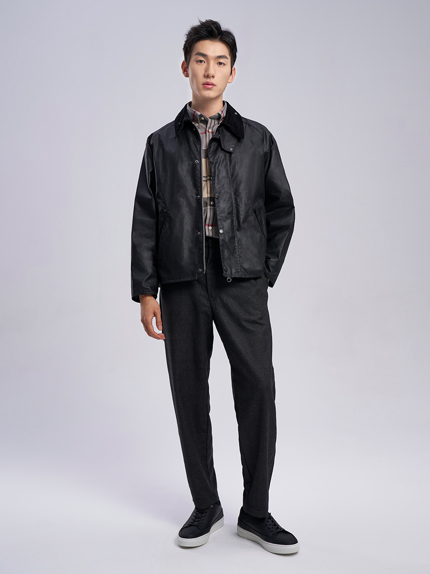 バブアー　Barbour トランスポート　36 ブラック　オイルドNCN