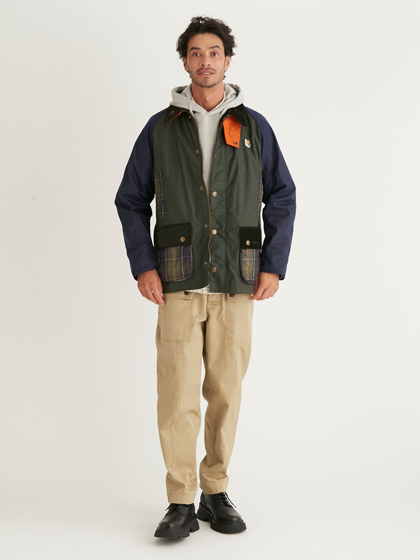 Barbour × Maison Kitsuné》BEAUFORT / ビューフォート パッチワーク ...