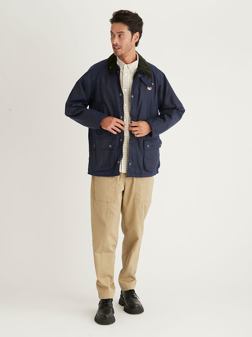 Barbour × Maison Kitsuné》BEAUFORT / ビューフォート FOXロゴ 