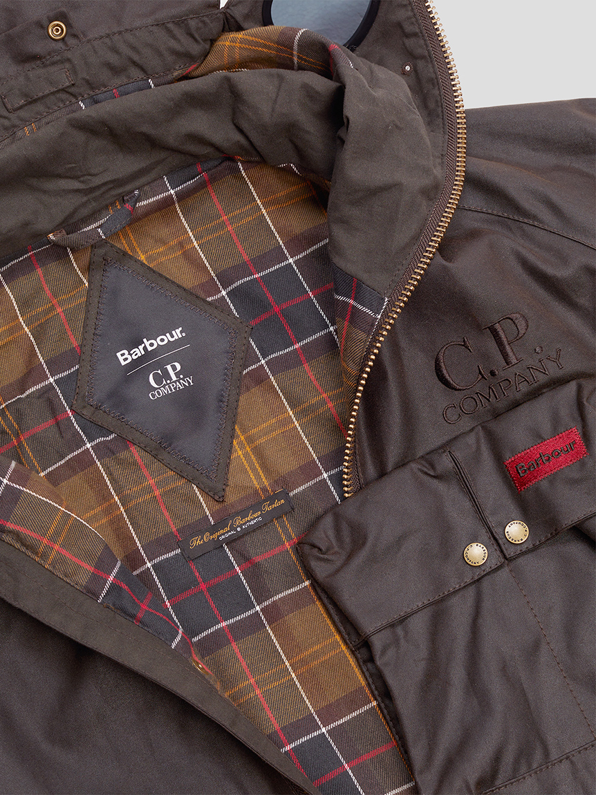 Barbour × C.P. Company》TC Explorer ワックス ジャケット(ワックスジャケット)｜JACKETS&COAT｜ Barbour（バブアー）の通販サイト 【公式】