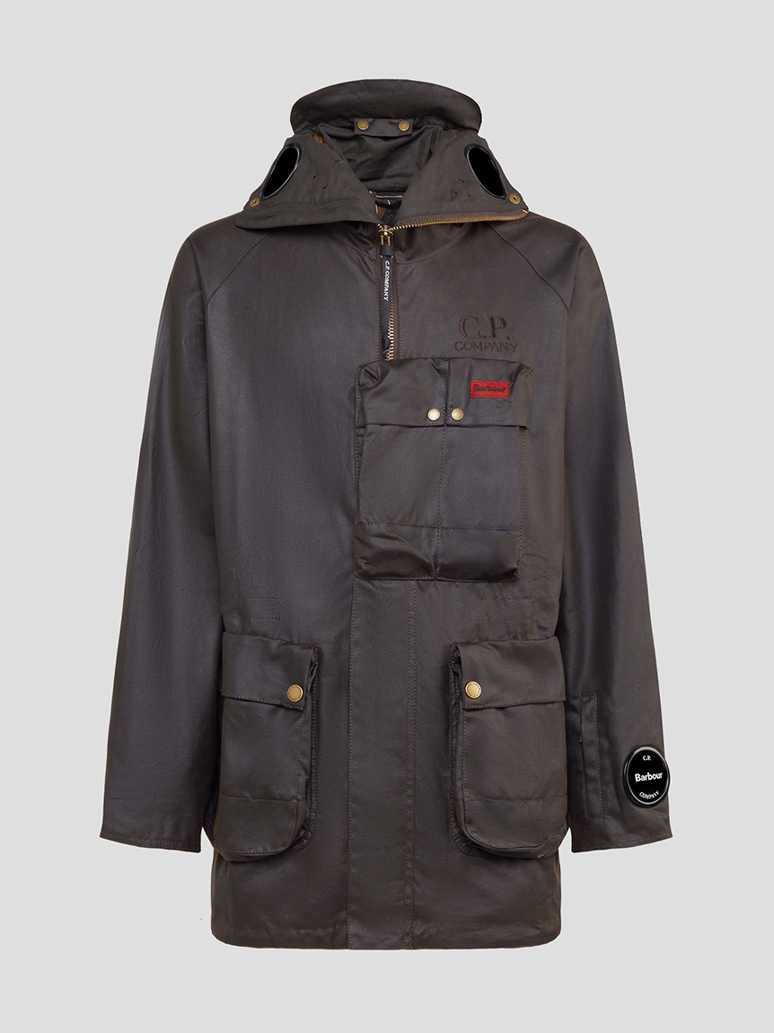 《Barbour × C.P. Company》TC Explorer ワックス ジャケット 