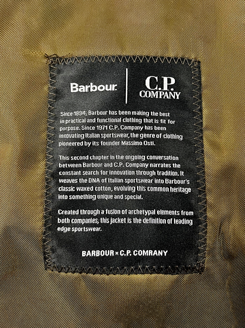 Barbour × C.P. Company》TC Explorer ワックス ジャケット