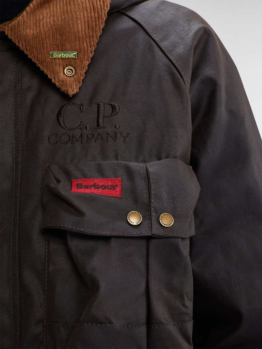 Barbour × C.P. Company》Creel ワックス ジャケット(JACKETS&COAT