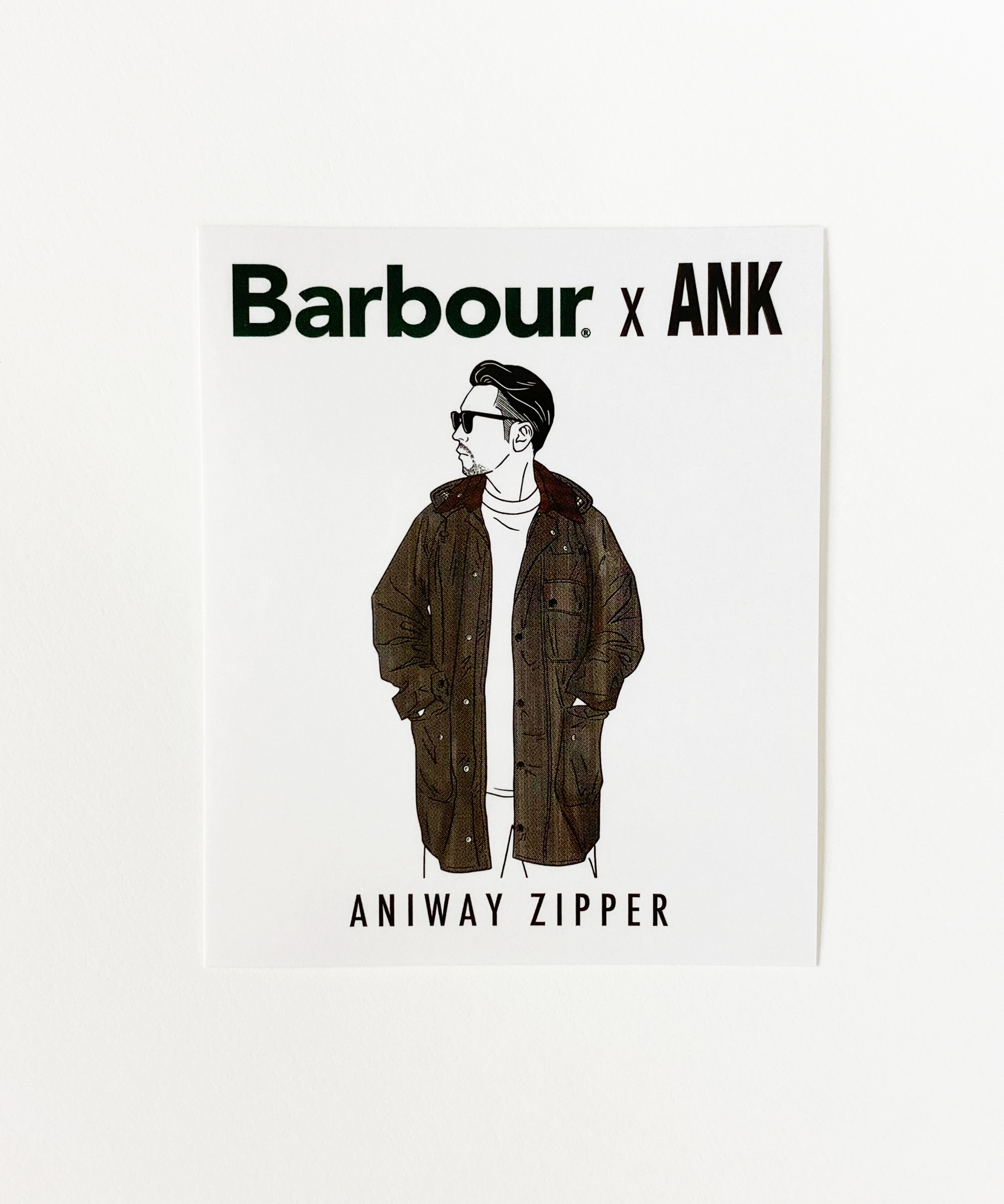 Barbour × ANK Solway Zipper / ソルウェイジッパー 】ワックス 