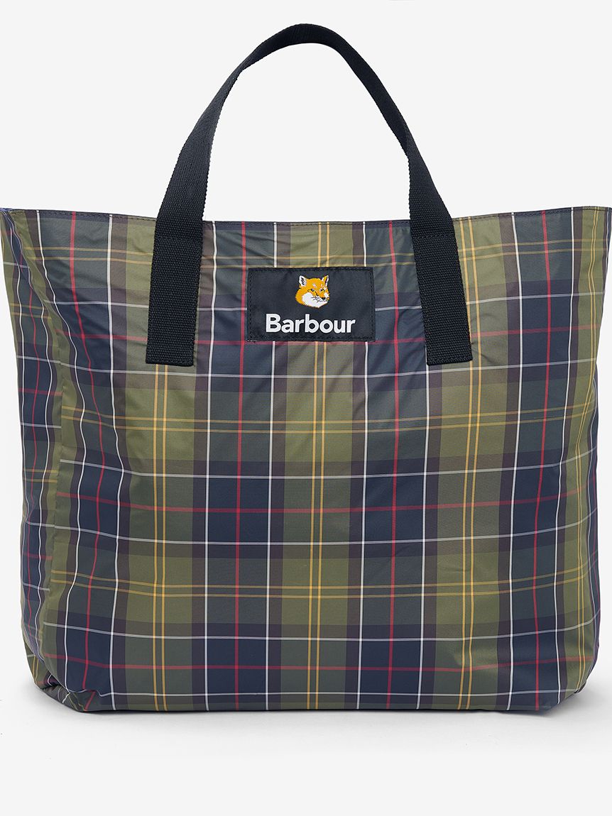 Barbour × Maison Kitsuné》リバーシブル トートバッグ(BAG)｜Barbour