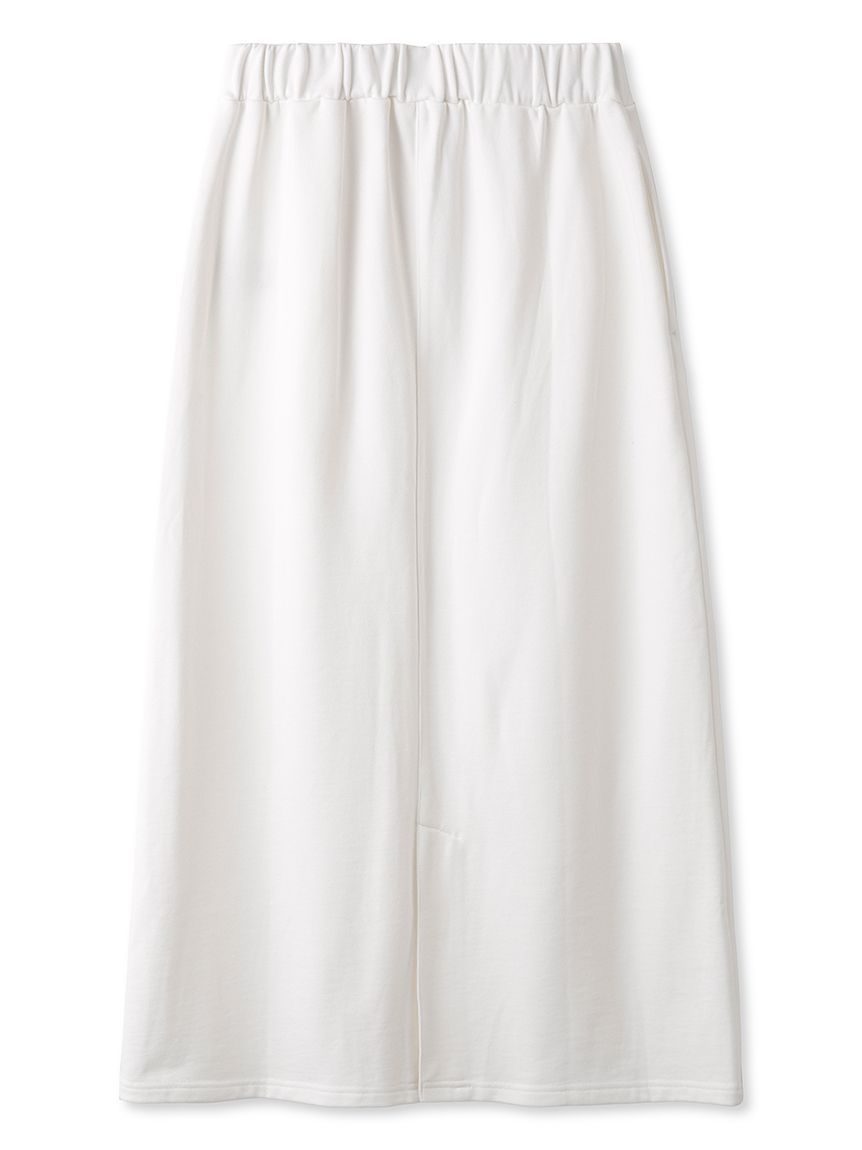 マキシレングス スウェット スカート 