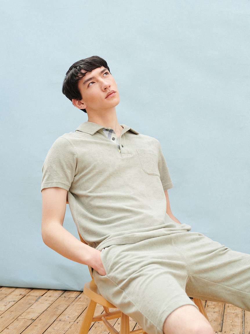 HORN GARMEENT スマイルパイルポロシャツ カジュアルゴルフドットコムby PALM SPRINGSにHORN GARMENT