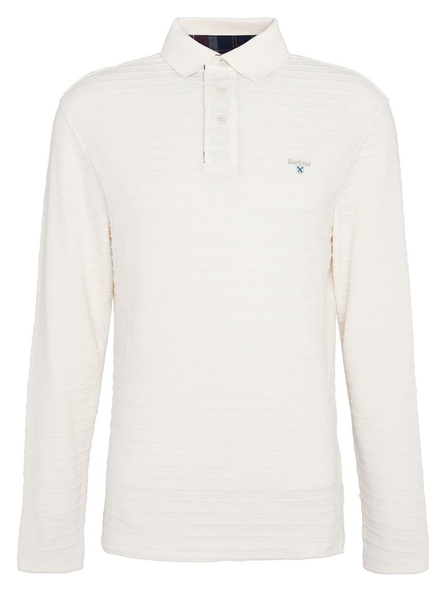 Cramlington ロングスリーブ ボーダー ポロシャツ｜トップス｜バブアー