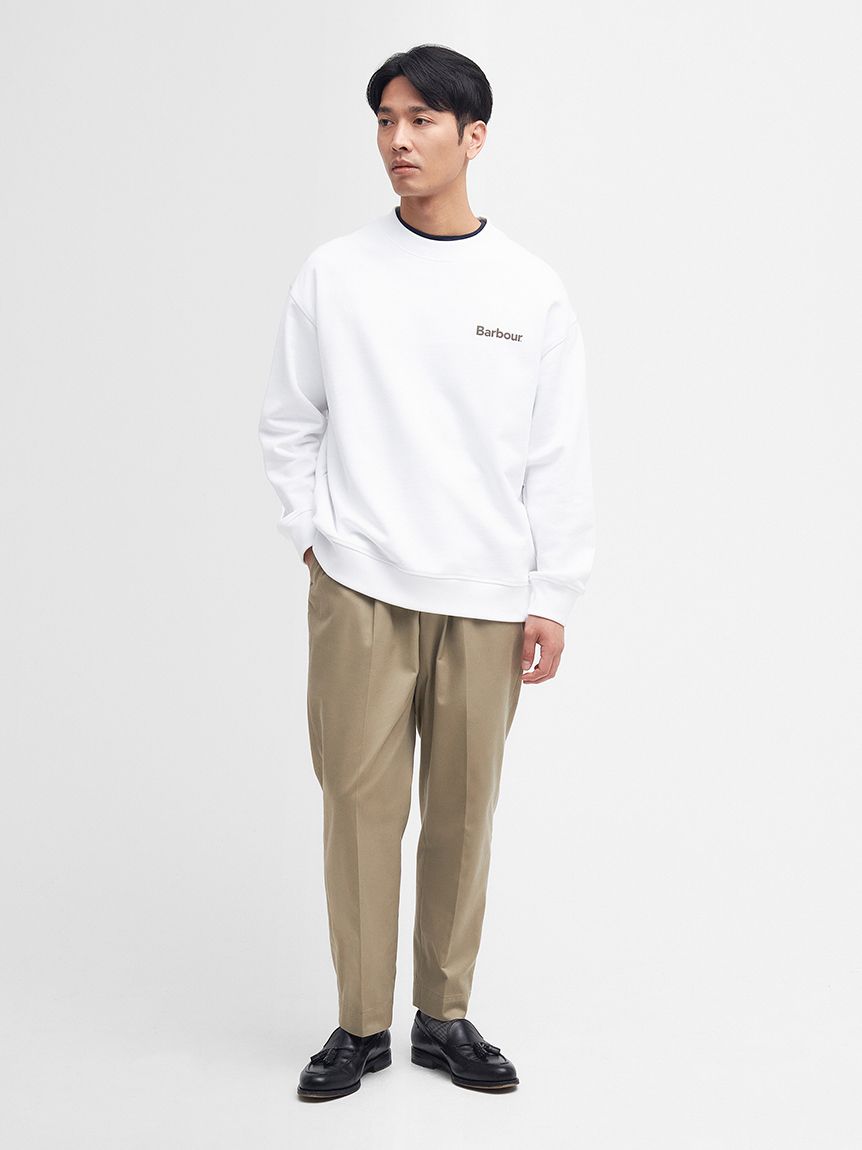 パリコレクション Nicholas リラックス フィット スウェット｜トップス｜バブアー トップス