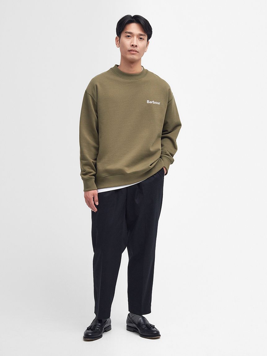 Nicholas リラックス フィット スウェット｜トップス｜バブアー