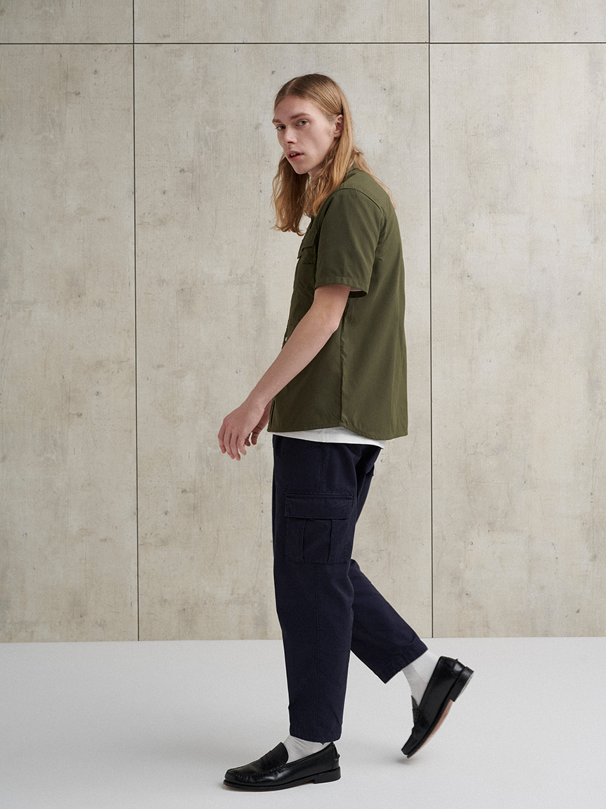 【専用】ANDERSON&SHEPPARD オーバーサイズ リネンサファリシャツ 専用】ANDERSON&SHEPPARD オーバーサイズ リネンサファリシャツ 専用