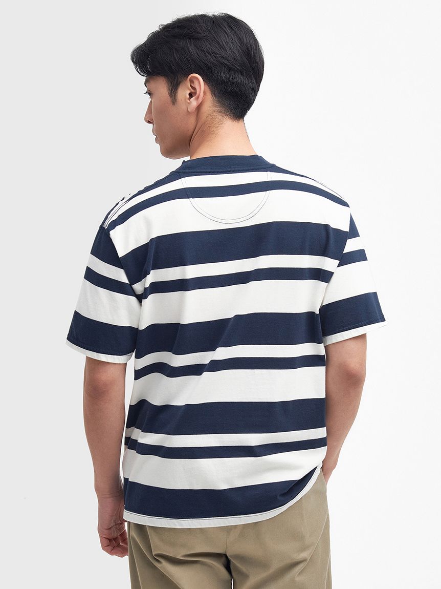 Friars ランダムピッチ ワイドボーダー リラックスフィット T