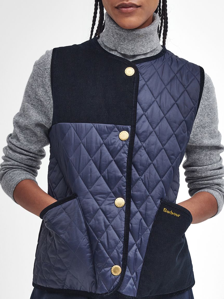 Barbour スティーブンアラン ネイビー　キルティングベスト 楽天市場】バブアー キルティングベスト BARBOUR メンズ
