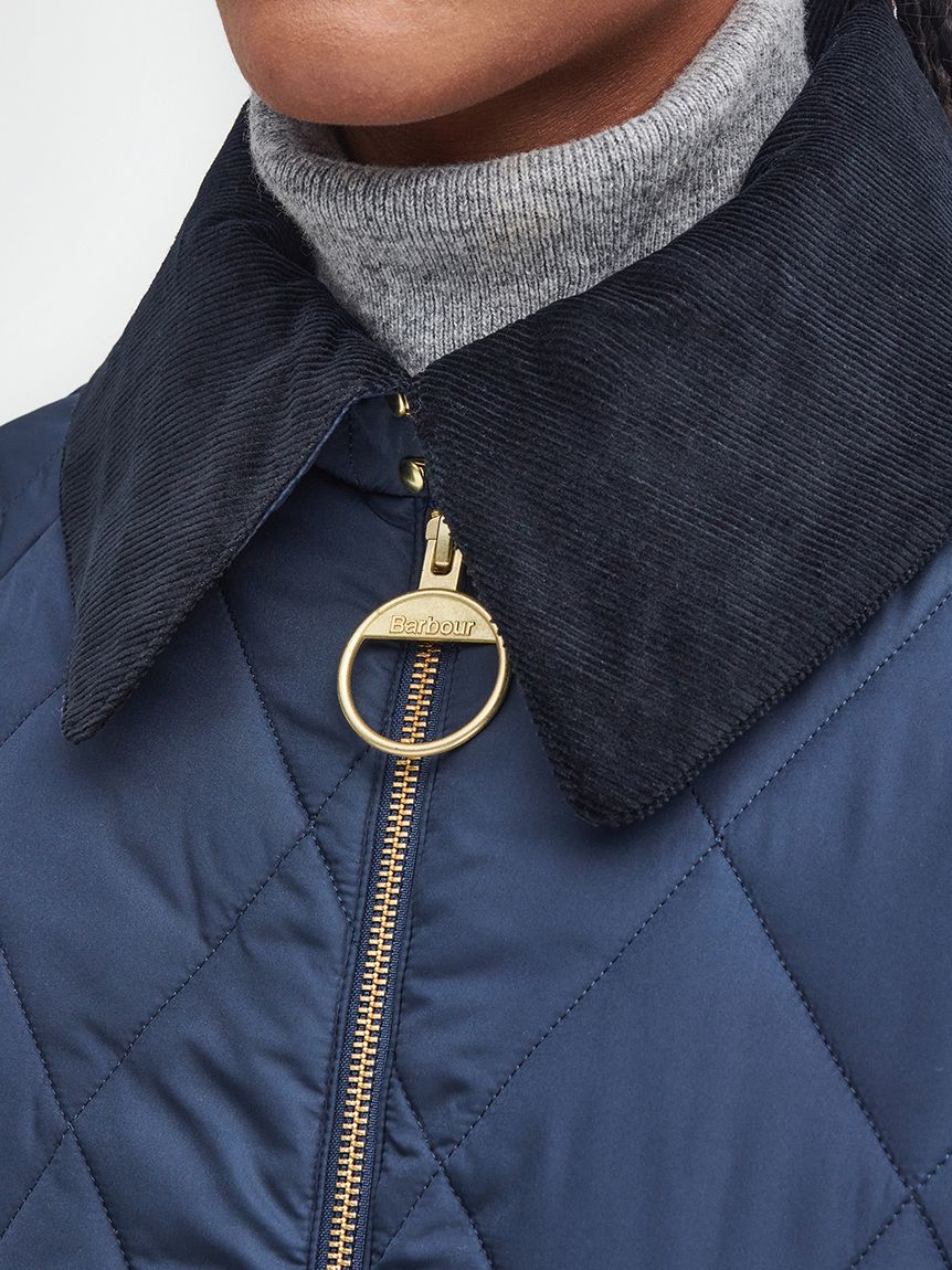 レディース バブアー Barbour キルティングジャケット 襟