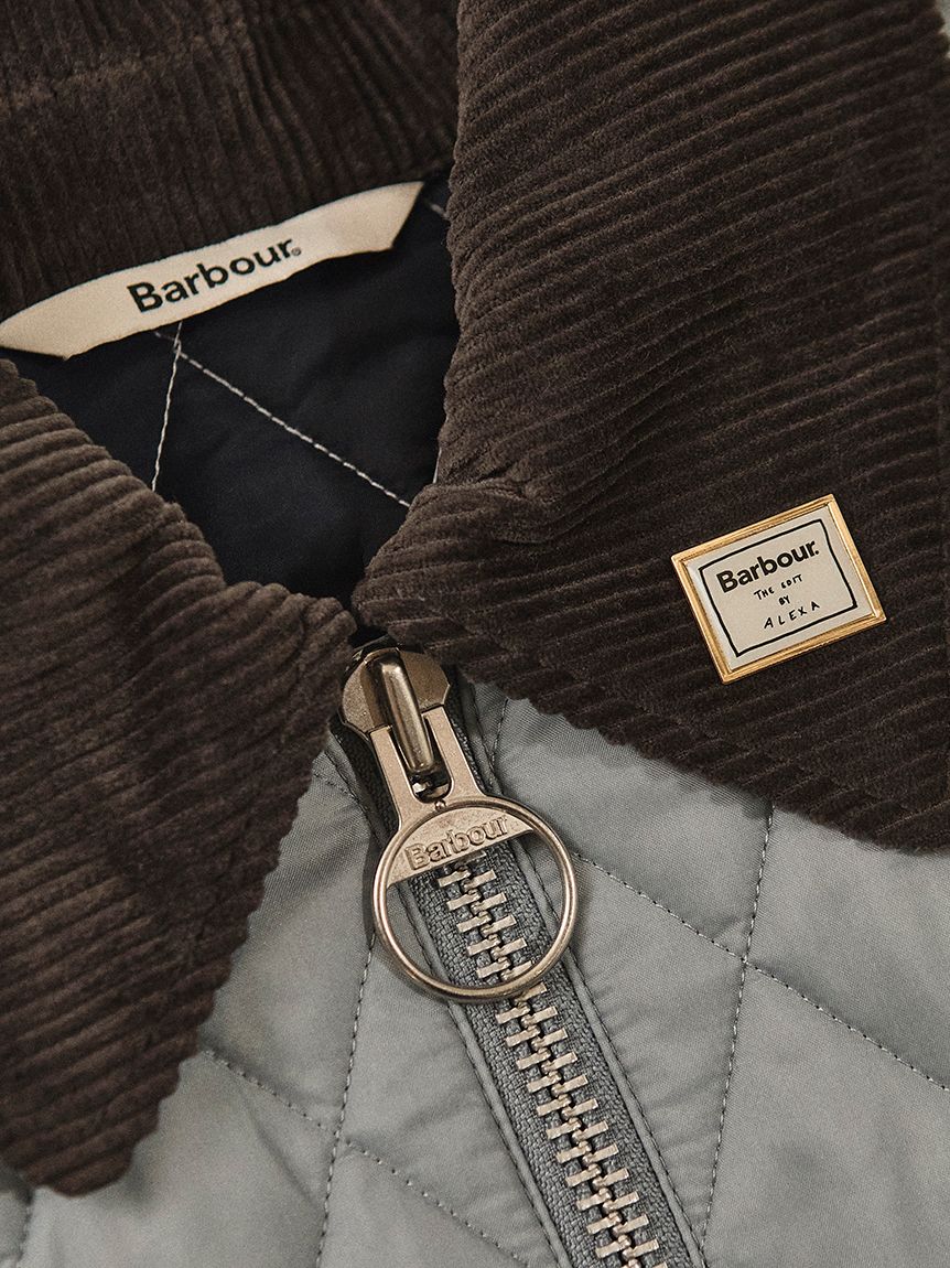 Barbour × Alexa Chung》Dominic キルティング ジャケット
