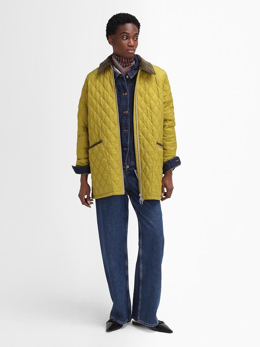 M.I　Barbour alexa chung ファイヤーマンジャケット Alexa-Chung-Jacket-GQ-