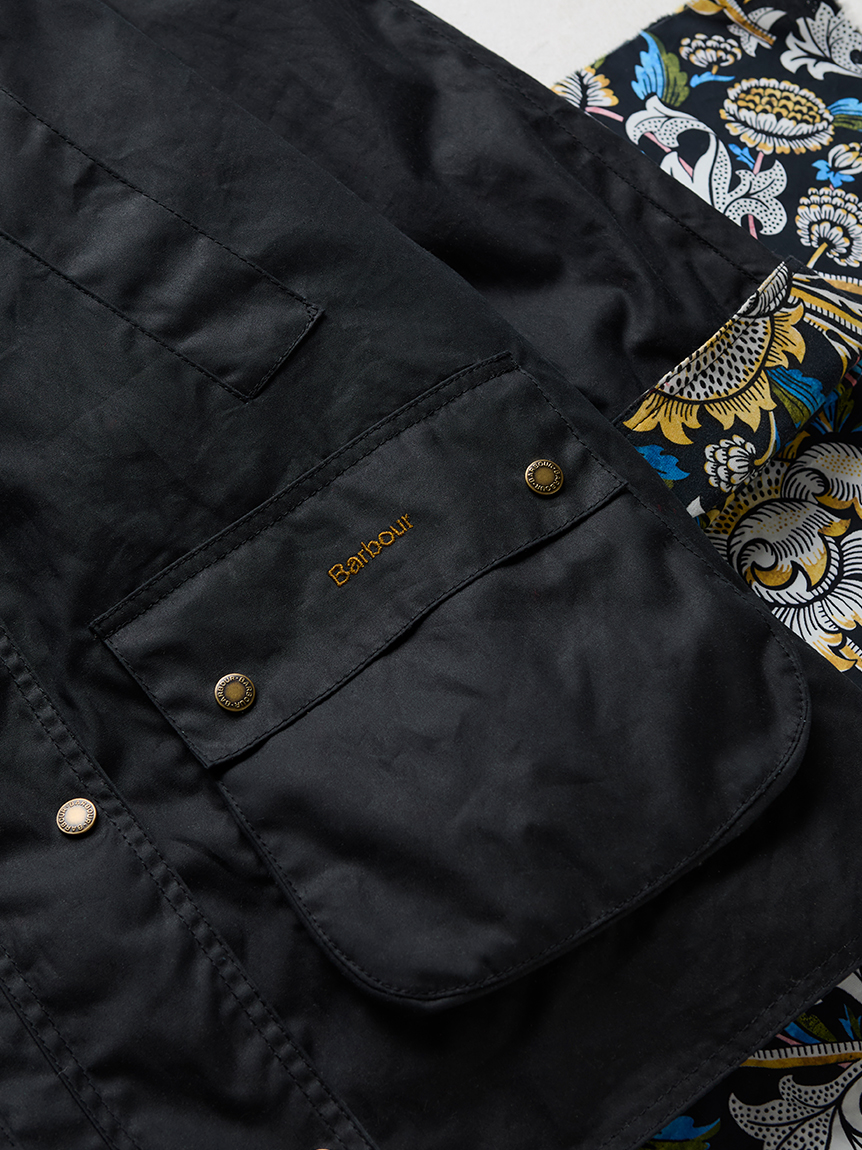 Barbour × William Morris Gallery》Shelton ワックス