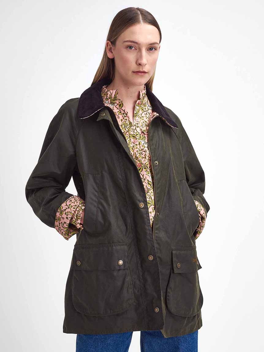 Barbour × William Morris Gallery》Shelton ワックス ブルゾン(ワックスジャケット)｜JACKETS&COAT｜ Barbour（バブアー）の通販サイト 【公式】