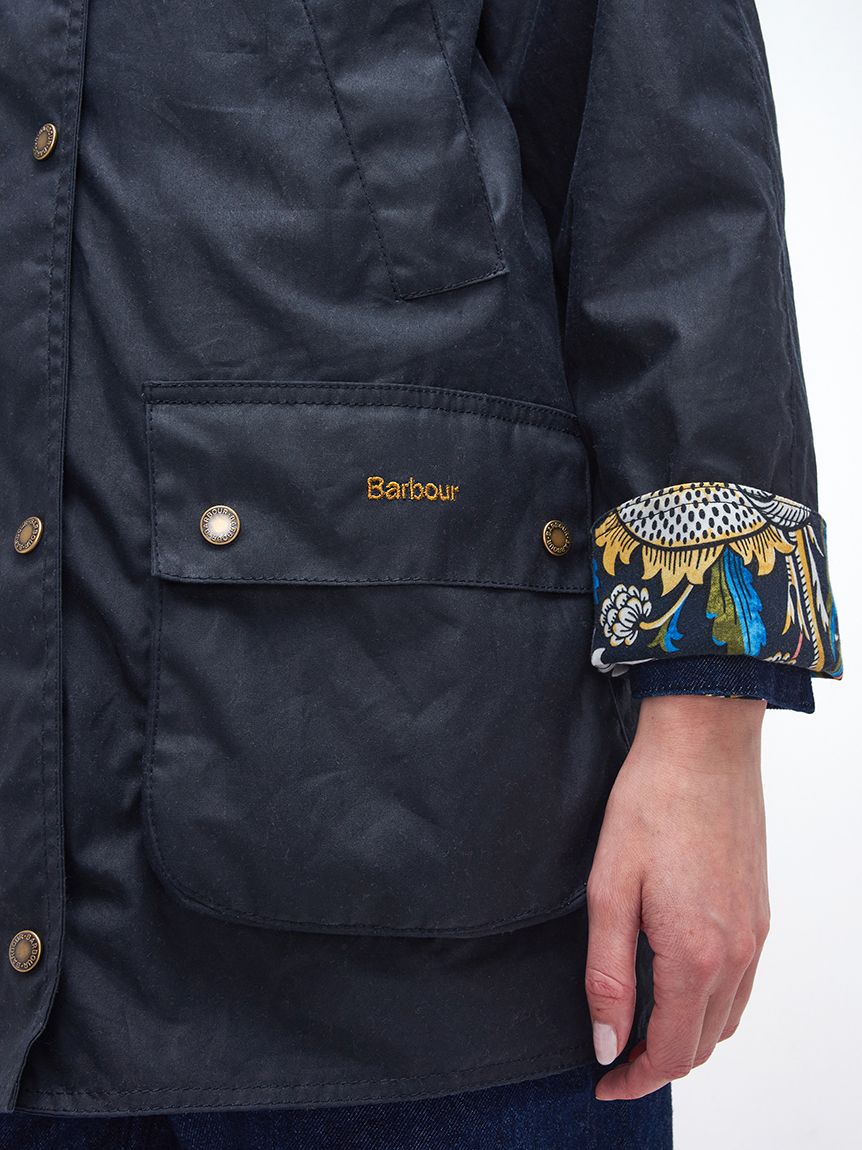 Barbour × William Morris Gallery》Shelton ワックス ブルゾン(ワックスジャケット)｜JACKETS&COAT｜ Barbour（バブアー）の通販サイト 【公式】