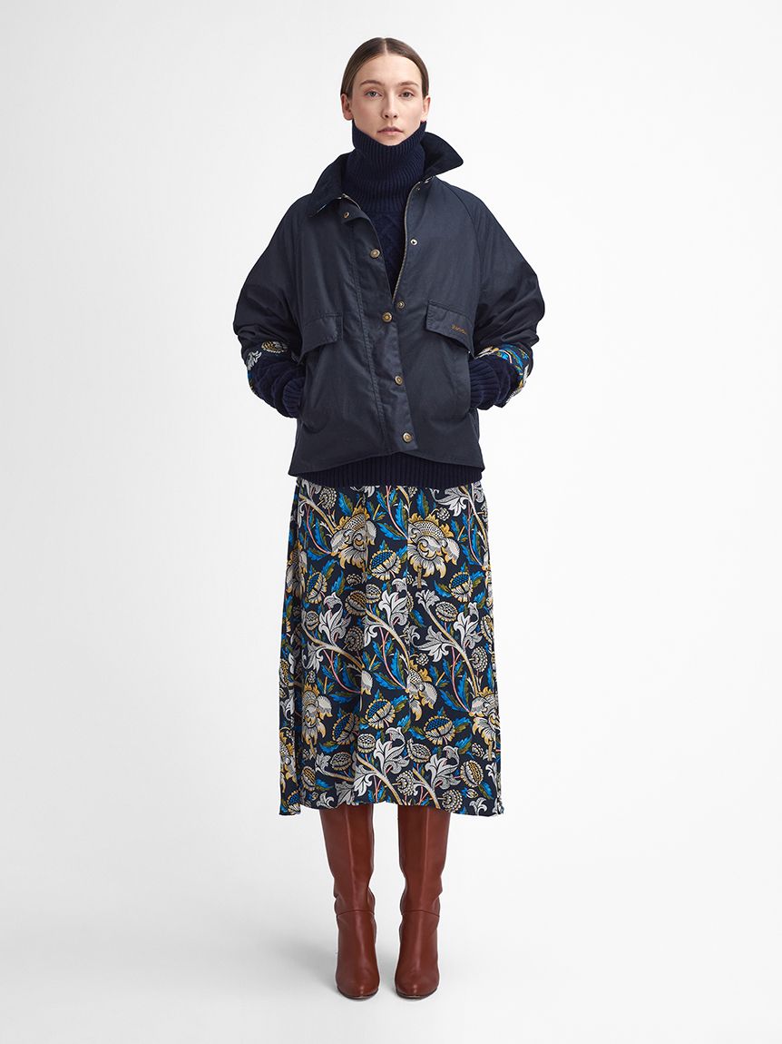Barbour × William Morris Gallery》Rendall ワックス ブルゾン Barbour × William Morris Gallery》Rendall ワックス ブルゾン