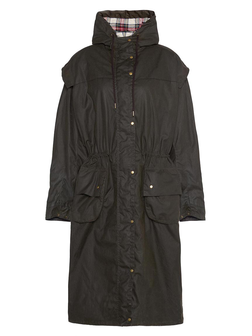 Barbour × Alexa Chung》Liam ワックス コットン ミドル コート(ワックスジャケット)｜JACKETS&COAT｜Barbour （バブアー）の通販サイト 【公式】